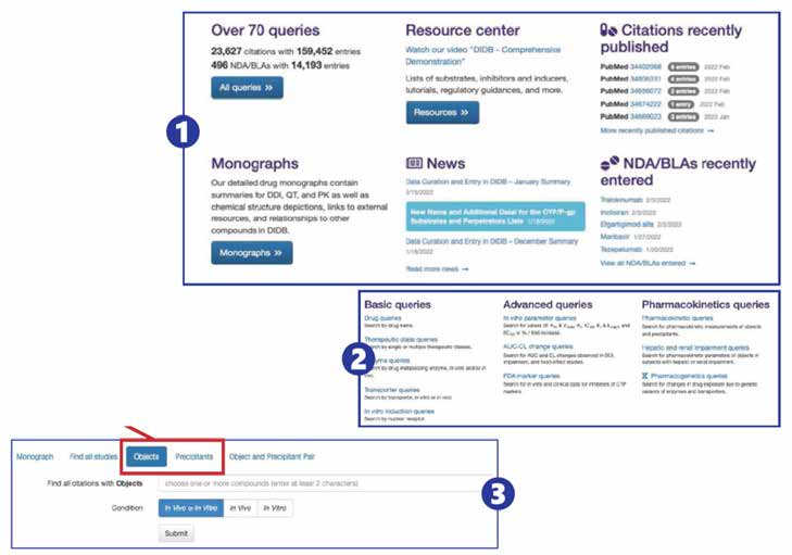 DIDB 藥物交互作用資料庫入口